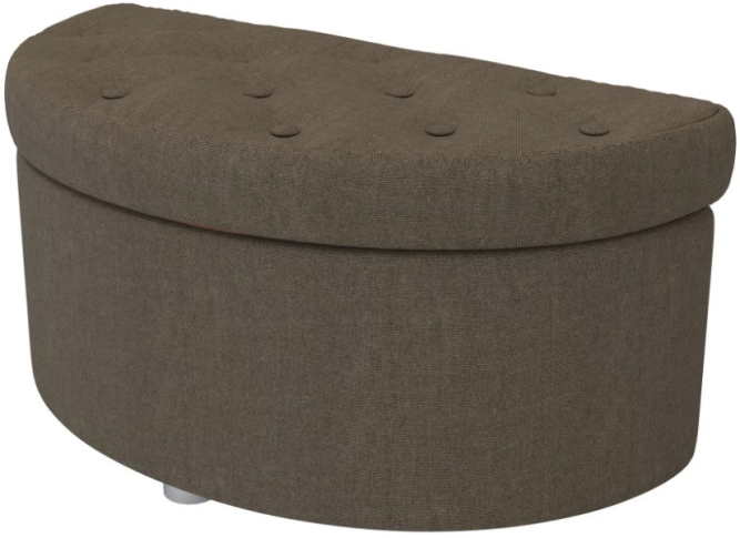 Банкетка  Луна в ткани (6-5115)