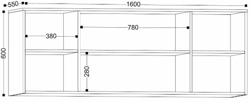 Антресоль Николь 24.2