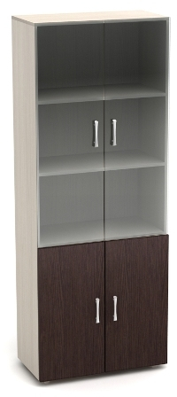 Шкаф со стеклом К2 (ШК31+ДК32х2+ДК35х2+ФС04х2)