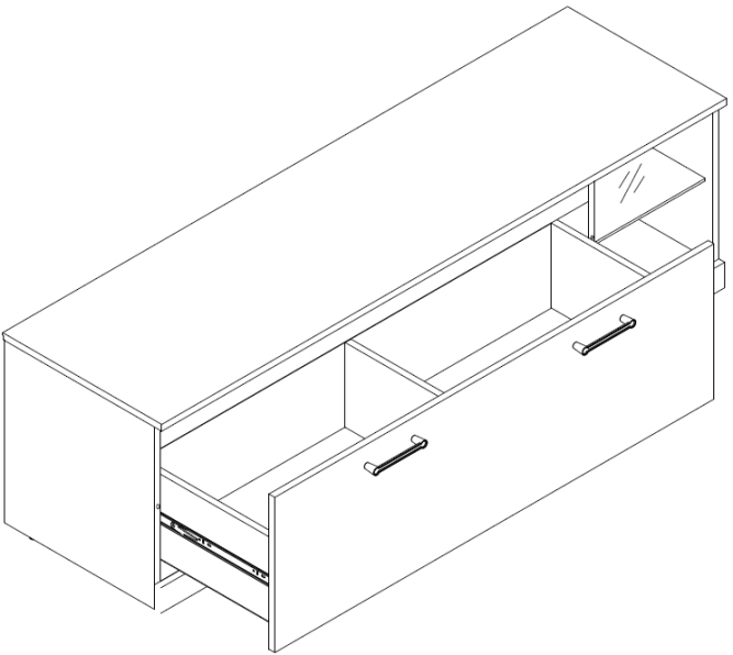 Тумба RTV 1S2N JAGGER