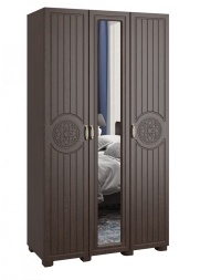 Шкаф «Монблан» МБ-24К комбинированный венге