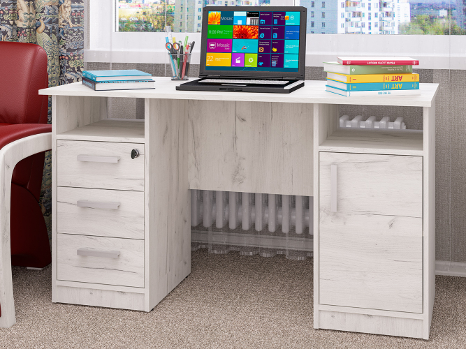 Стол двухтумбовый Фронда-4