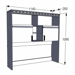 Полка настольная Ольга 13