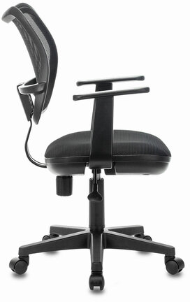 Кресло BRABIX "Drive MG-350", с подлокотниками, сетка, черное, 532082