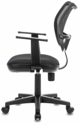 Кресло BRABIX "Drive MG-350", с подлокотниками, сетка, черное, 532082