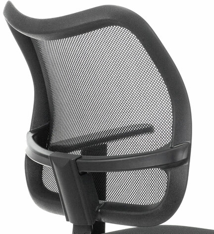 Кресло BRABIX "Drive MG-350", с подлокотниками, сетка, черное, 532082