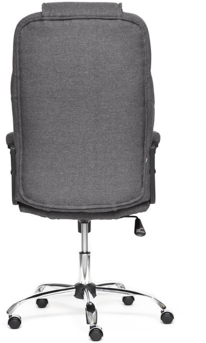 Кресло BERGAMO (хром) ткань, темно-серый, F68