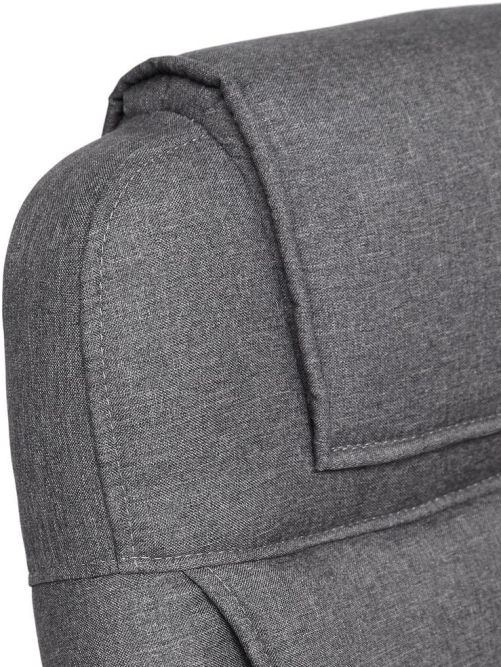 Кресло BERGAMO (хром) ткань, темно-серый, F68