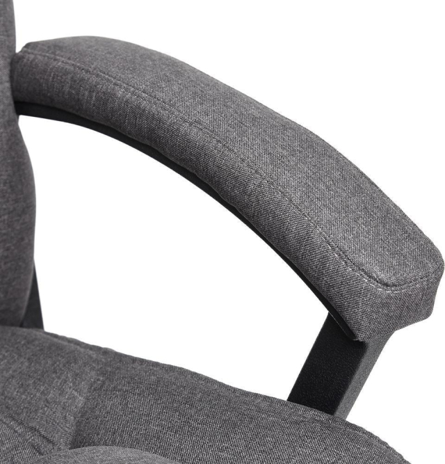 Кресло BERGAMO (хром) ткань, темно-серый, F68