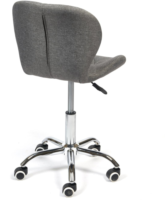 Офисное кресло Recaro (mod.007) металл, ткань, 45x74+10см, серый
