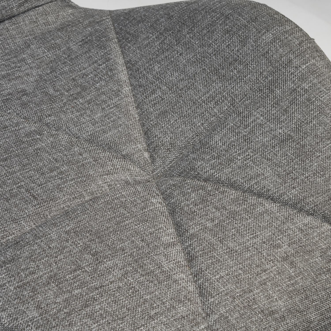 Офисное кресло Recaro (mod.007) металл, ткань, 45x74+10см, серый