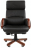 Кресло из натуральной кожи &quot;Президент&quot;, СН 417, черное, 6082581