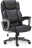 Кресло офисное BRABIX PREMIUM "Favorite EX-577", пружинный блок, рециклированная кожа, черное, 531934