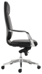 Кресло офисное BRABIX PREMIUM "Resonance EX-755", мультиблок, алюминий, экокожа, черное, 532487