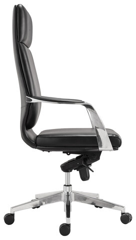 Кресло офисное BRABIX PREMIUM "Resonance EX-755", мультиблок, алюминий, экокожа, черное, 532487