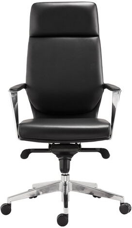 Кресло офисное BRABIX PREMIUM "Resonance EX-755", мультиблок, алюминий, экокожа, черное, 532487