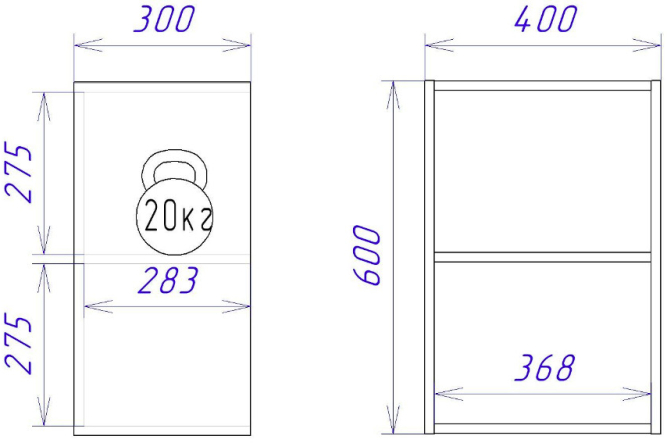 Шкаф ШГ-40к Женева