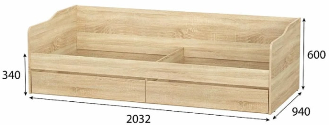 Кровать КР 1