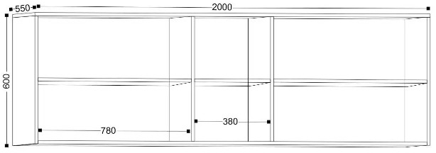 Антресоль Николь 25.2