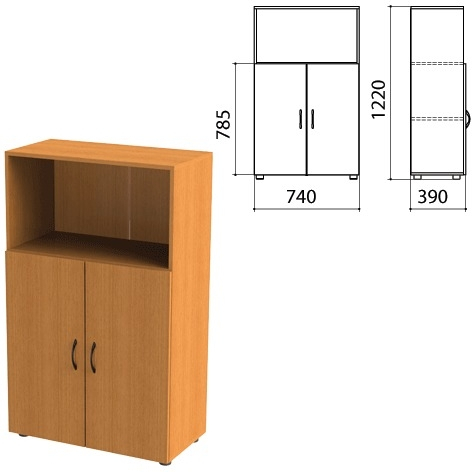 Шкаф низкий 1- открытая полка КФ18