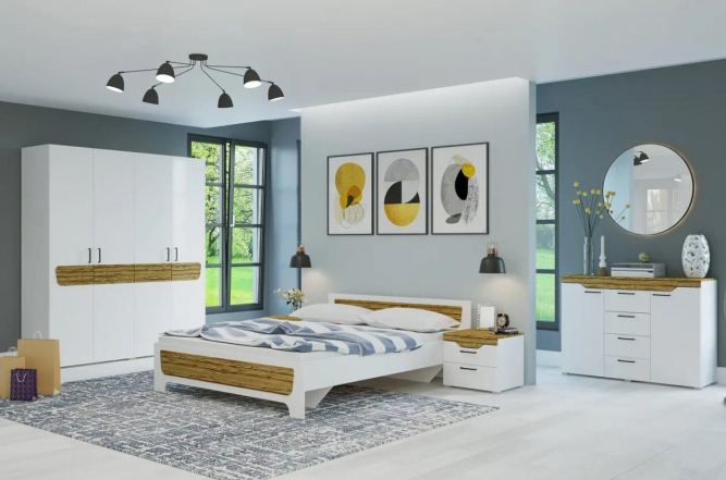Спальня Милана (Горизонт) комплект 1