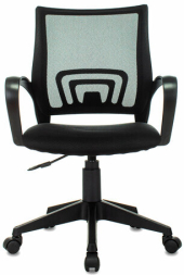 Кресло BRABIX &quot;Fly MG-396&quot;, с подлокотниками, сетка, черное, 532083