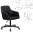 Кресло CH-380M, пятилучие металлическое, ткань, черное, 1396817