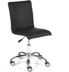 Кресло ZERO BE кож/зам перфор. стег., черный, 36-6/06