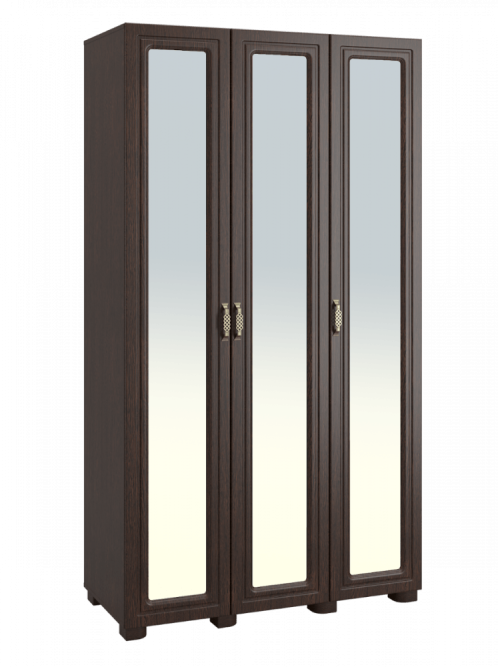 Шкаф «Монблан» МБ-24К с зеркалом венге