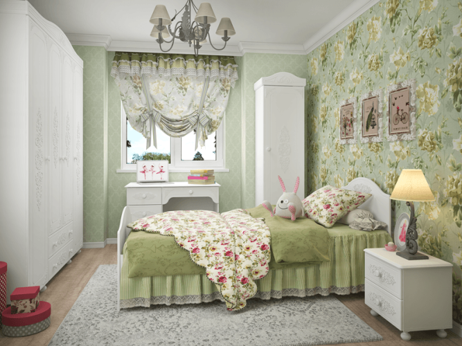 Гарнитур для детской Ассоль комплект 7