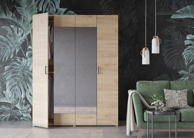 Шкаф 4-створчатый Бостон