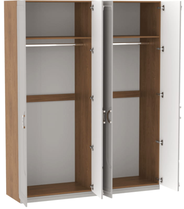 Шкаф 4-дверный Палермо (СБК)