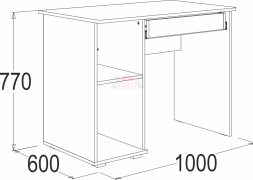 Стол письменный "Омега 16" №2