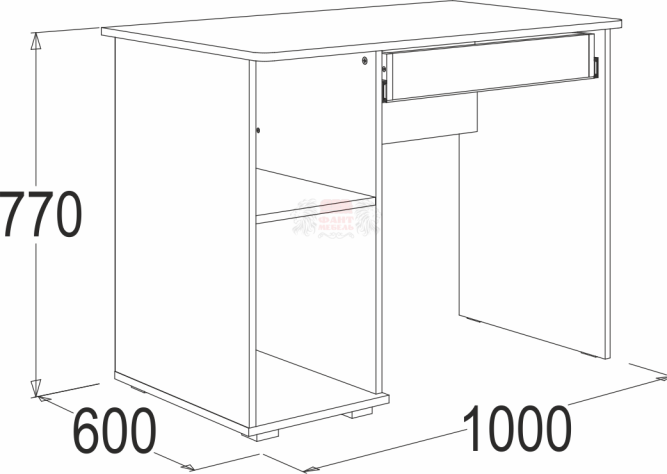 Стол письменный "Омега 16" №2